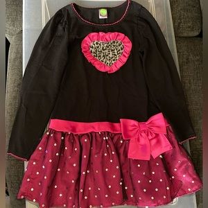 Girls Size 8 Long sleeve party dress